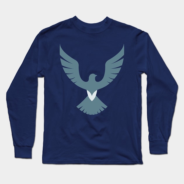 Soaring Dove Long Sleeve T-Shirt by iconymous